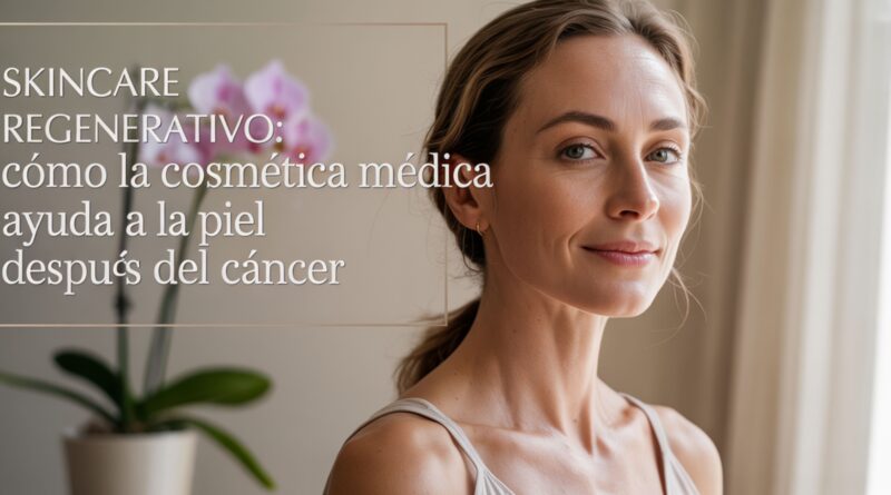 skincare regenerativo post-cáncer